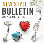 Summer Sparkle: New Titanium Body Jewelry Drops